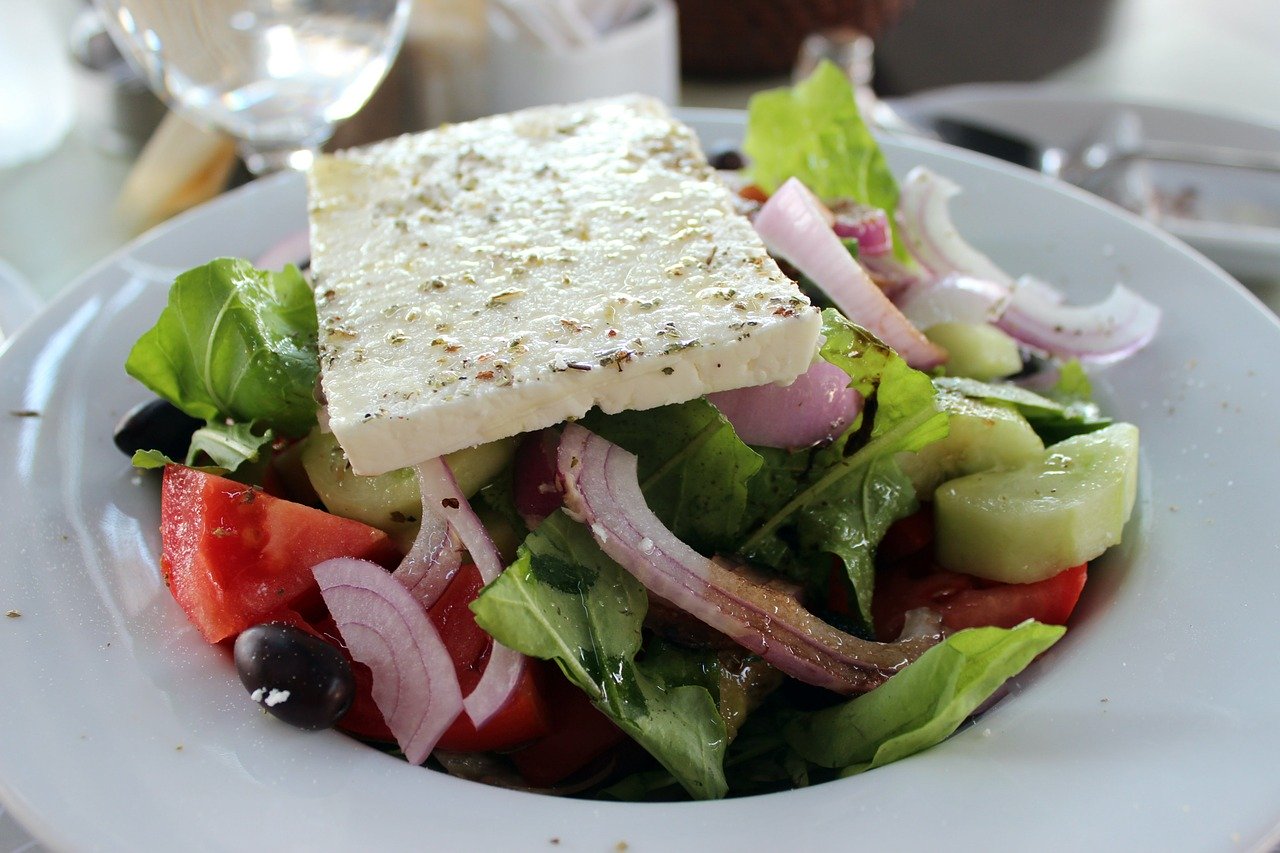греческий салат корфу